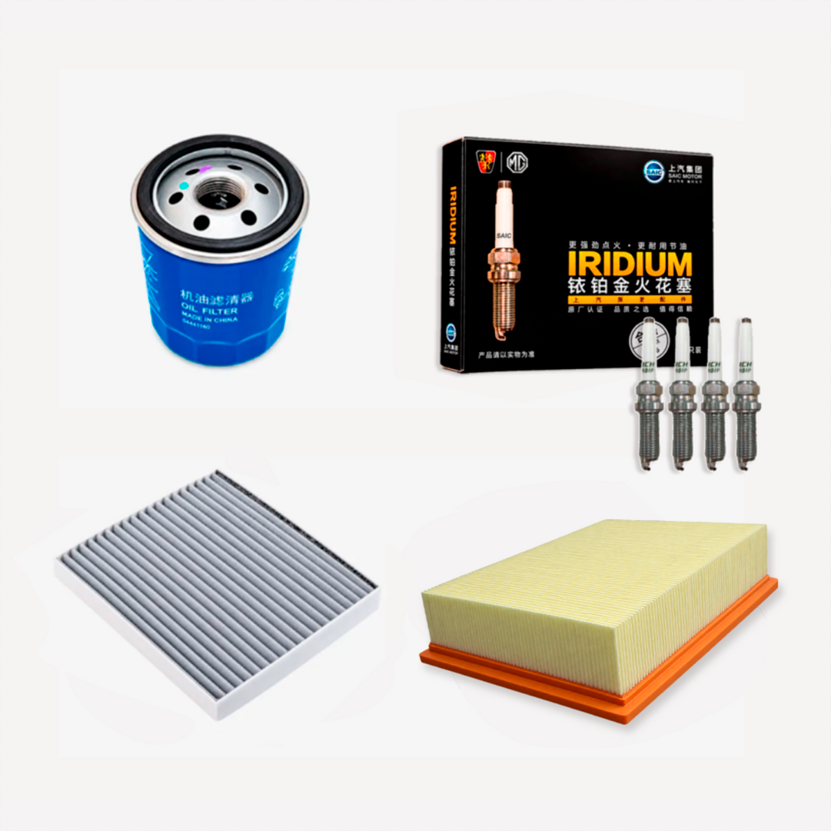 Kit de filtros y bujias iridio